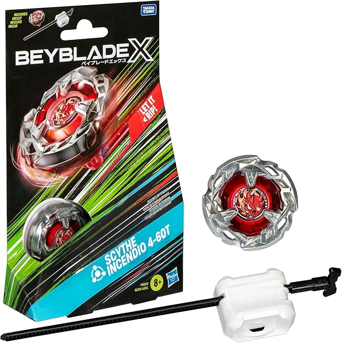 Lanzador con Trompo Beyblade X 8a+ ( Surtido de 4 - Se venden por Separado )