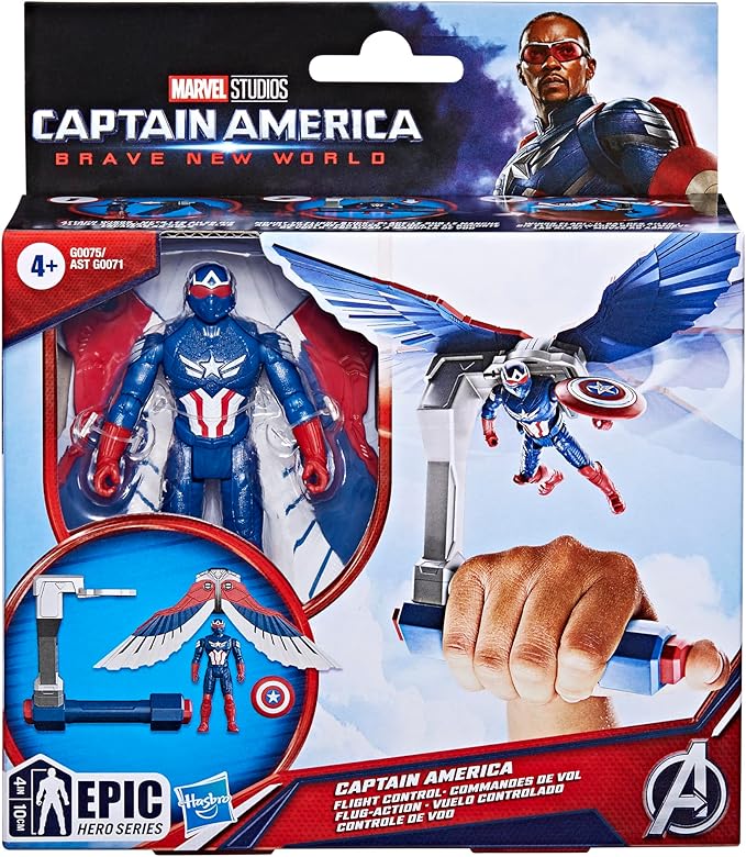 Figura de Capitan America Vuelo Controlado 4a+