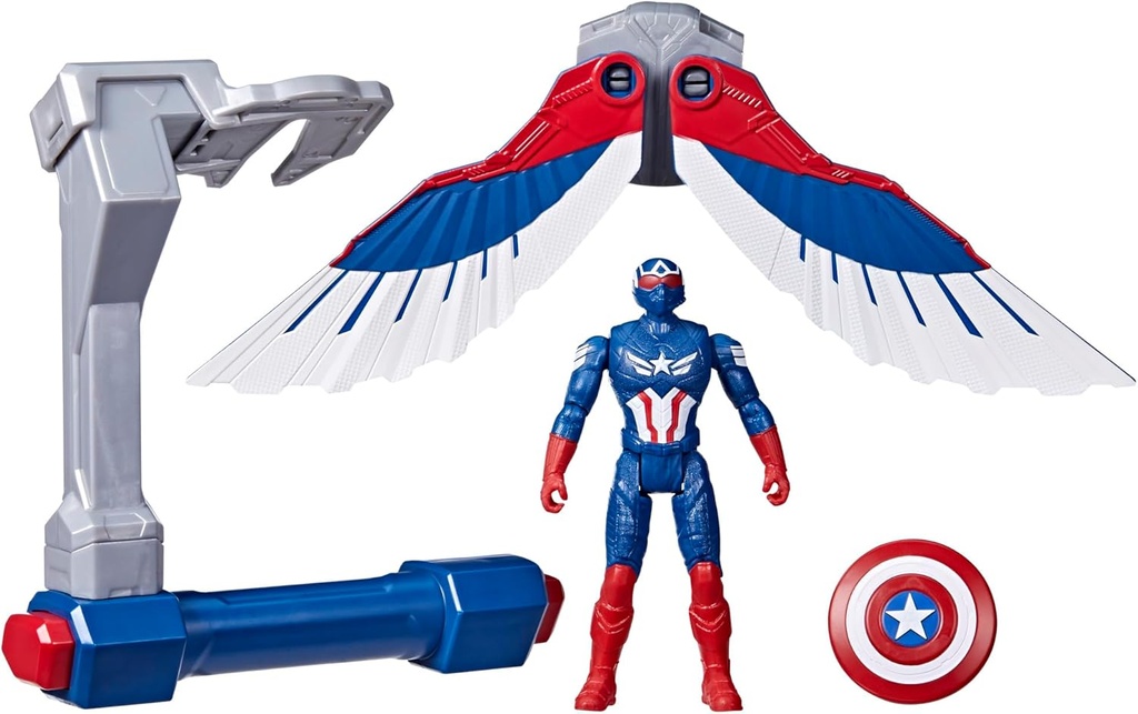 Figura de Capitan America Vuelo Controlado 4a+