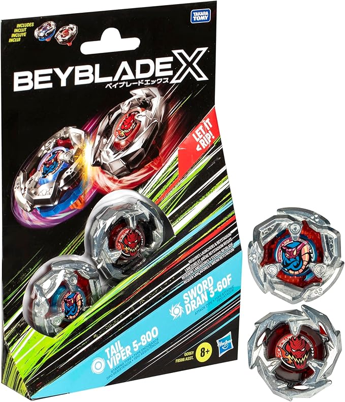 Trompos Beyblade X Set de 2 8a+ ( Surtido de 3 - Se venden por Separado )