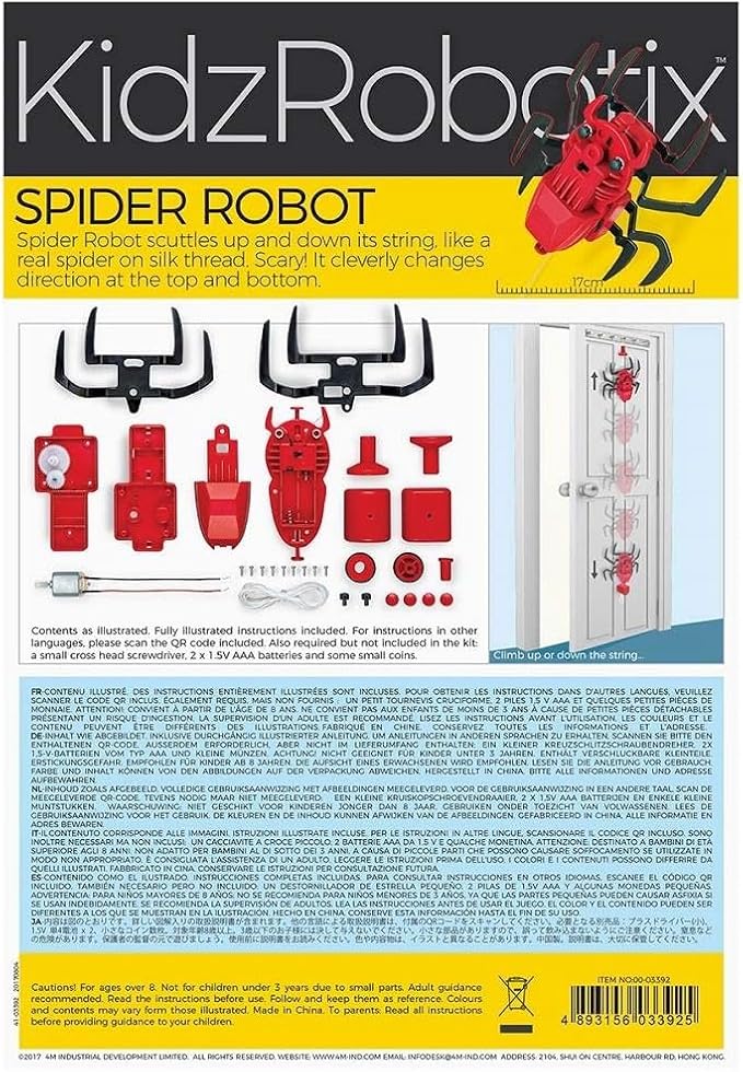 KidzRobotix Robot Araña 8a+