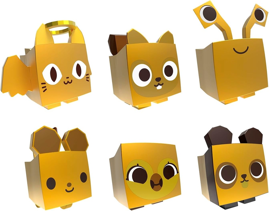 Figuras Simulador de Mascotas Sorpresas Misteriosas Set/4 6a+ ( Surtido de 4 se venden por separado )