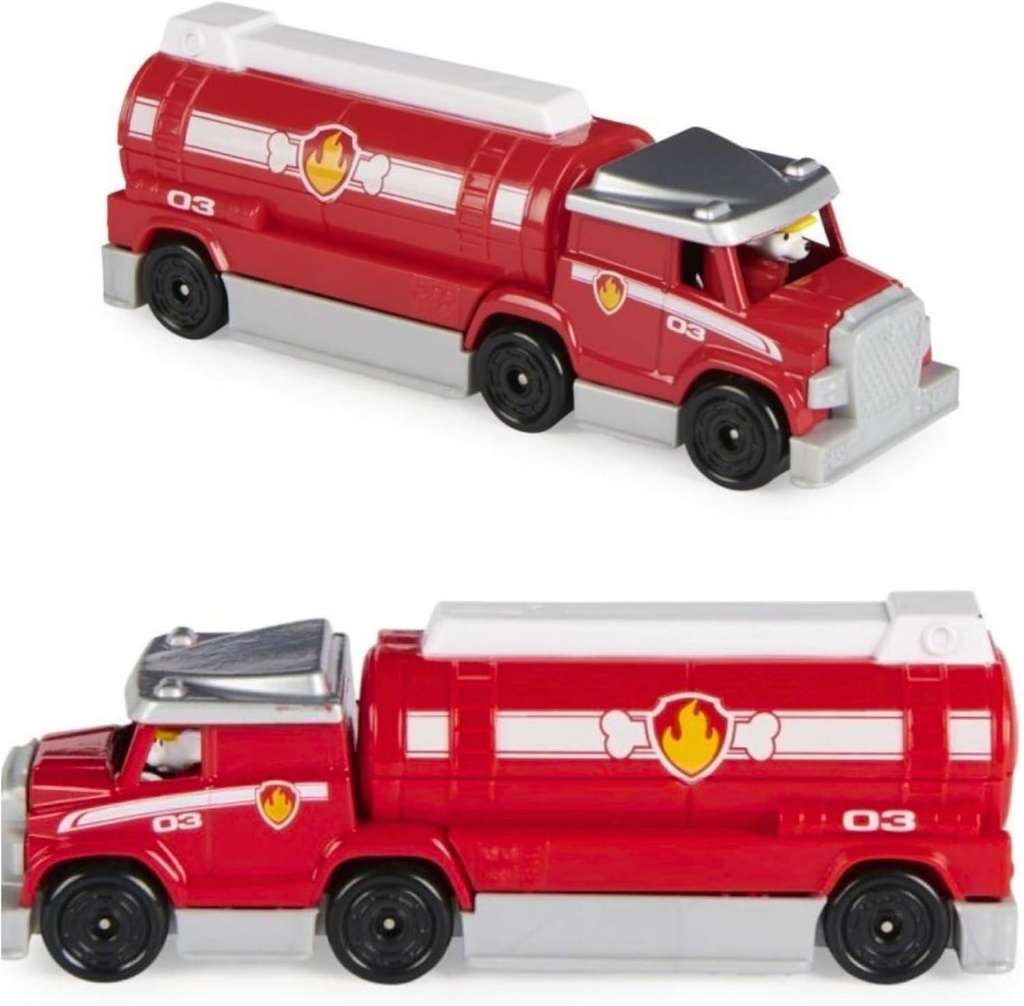 Vehiculos Paw Patrol Big Truck Pups de Metal Surtido de 4 / 3A+ (Se venden por separado)