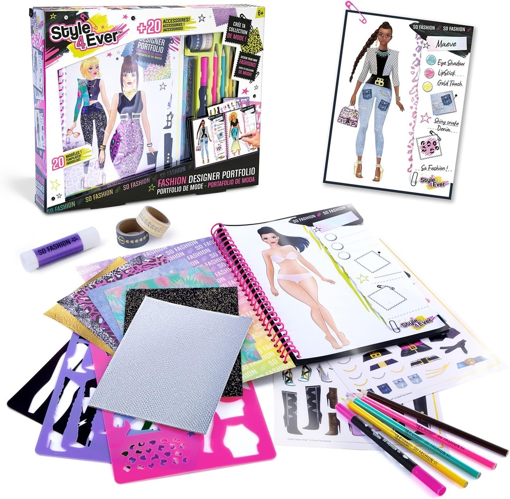 Portafolio De Diseñador De Moda 6a+