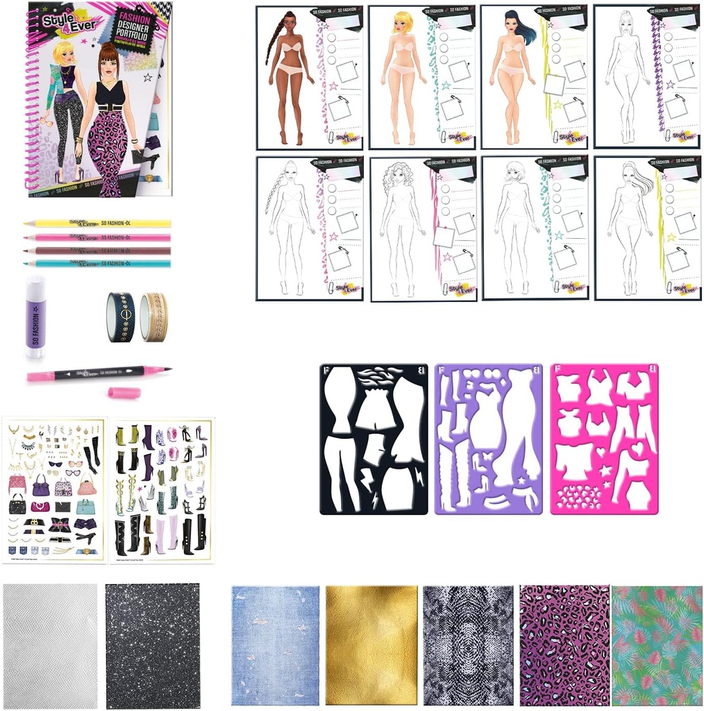 Portafolio De Diseñador De Moda 6a+