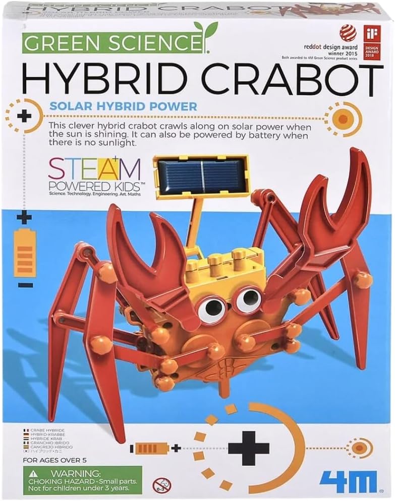 Green Science Cangrejo Híbrido Solar 5a+