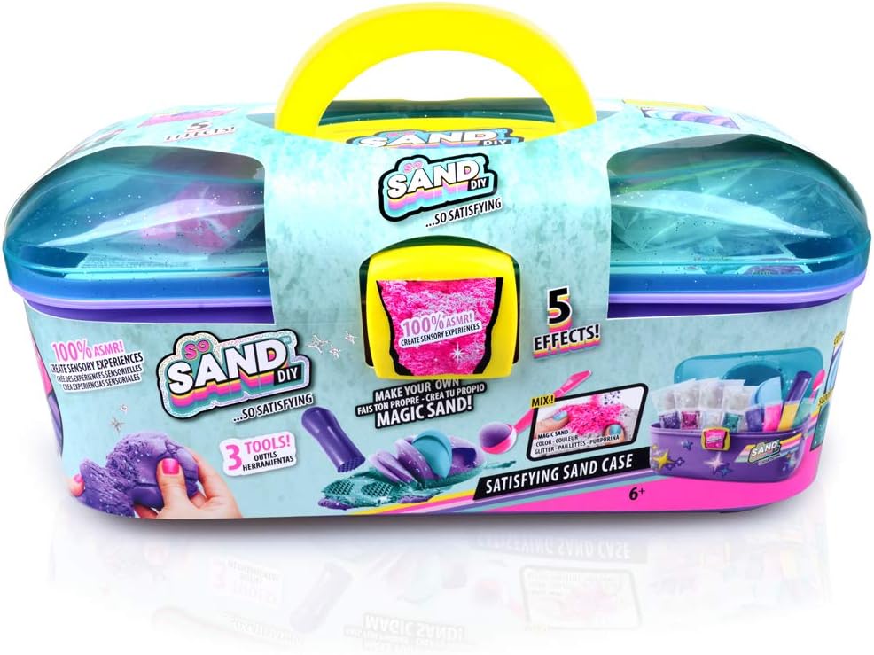 Caja Satisfatoria de Arena Mágica 5 Efectos 6a+