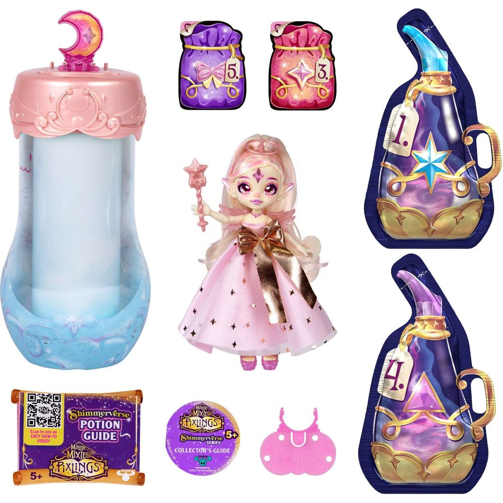 Muñeca Magic Mixies Aparecerá Magicamente de Lujo Angelica 5a+