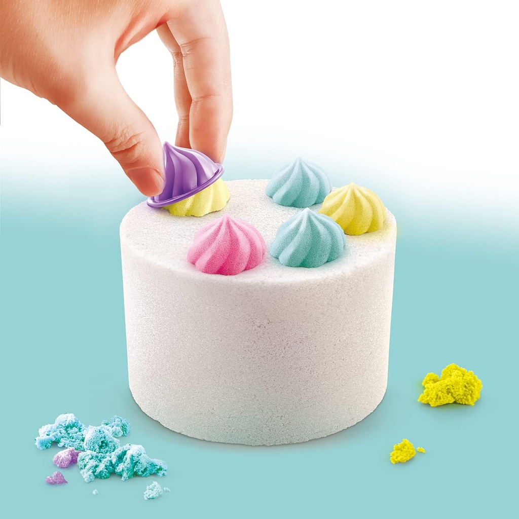 So Sand DIY Tie Dye Sand Box / MODIFIY TO RAINBOW CAKE BOX