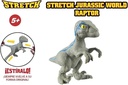 Figura Stretch Jurassic World Blue 5a+