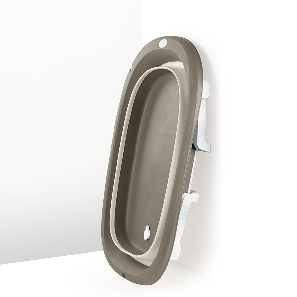 Bañera Plegable Para Bebé  Portatil Gris 6m+