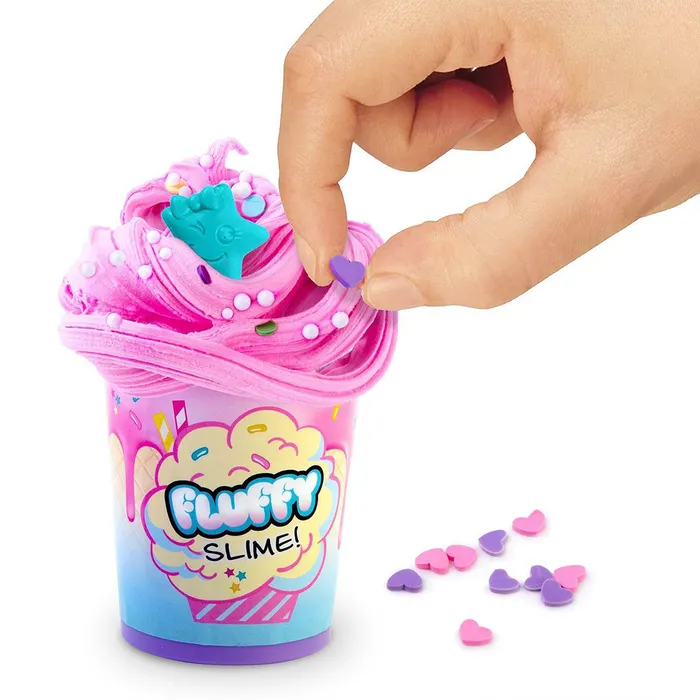 Slime Shaker Fluffy Pop Set de 3 6a+