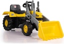 Tractor Amarillo de Pedal con Excavadora 3a+