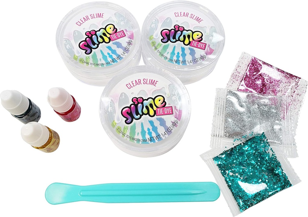 Crea tu Slime TieDye Set de 3 6a+