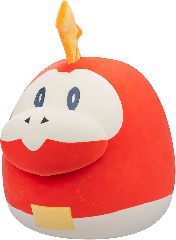 Peluche Squishmallows 10" de Pokémon Fuecoco 3a+
