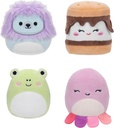 Peluches Squishmallows  Mini Set/4 Surt/4 3a+ Se venden por separado 