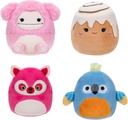Peluches Squishmallows  Mini Set/4 Surt/4 3a+ Se venden por separado 