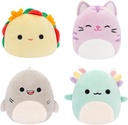 Peluches Squishmallows  Mini Set/4 Surt/4 3a+ Se venden por separado 