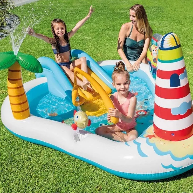 Centro de Juegos Faro Inflable 2.18m x 1.88m x 99cm