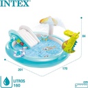 Centro de Juegos Inflable Cocodrilo 2.01m x 1.70m x 84cm