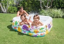 Piscina Inflable Acuario 159x159x50cm 3a+