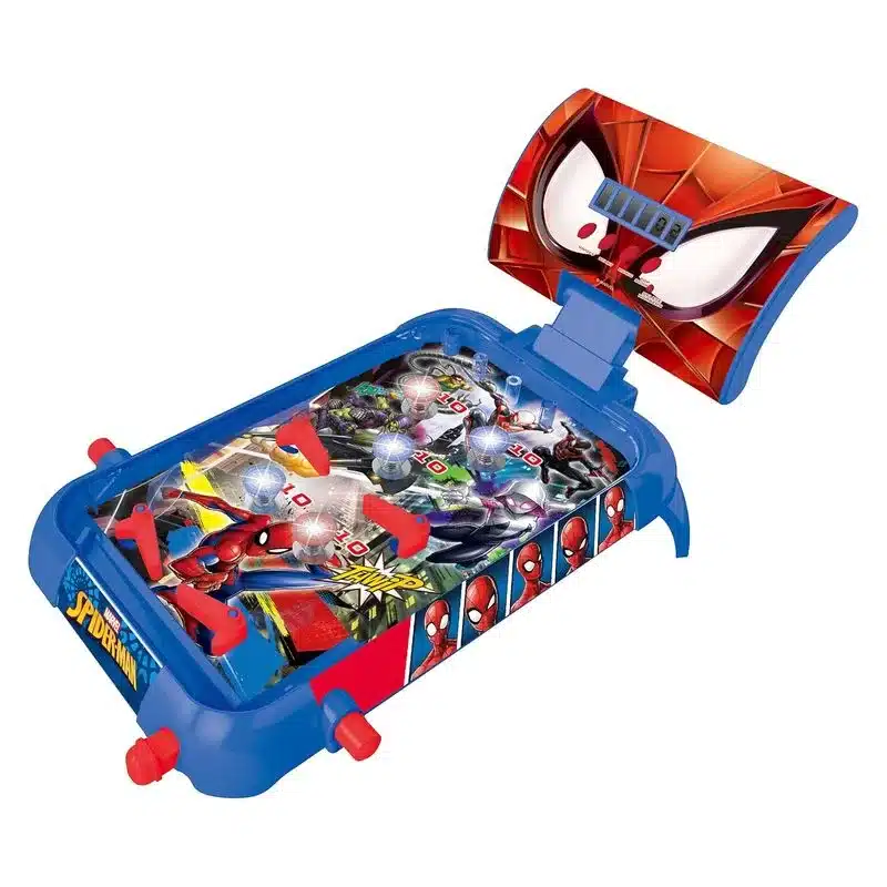 Juego Eletrónico Pin Ball de Marvel Spider-Man 5a+
