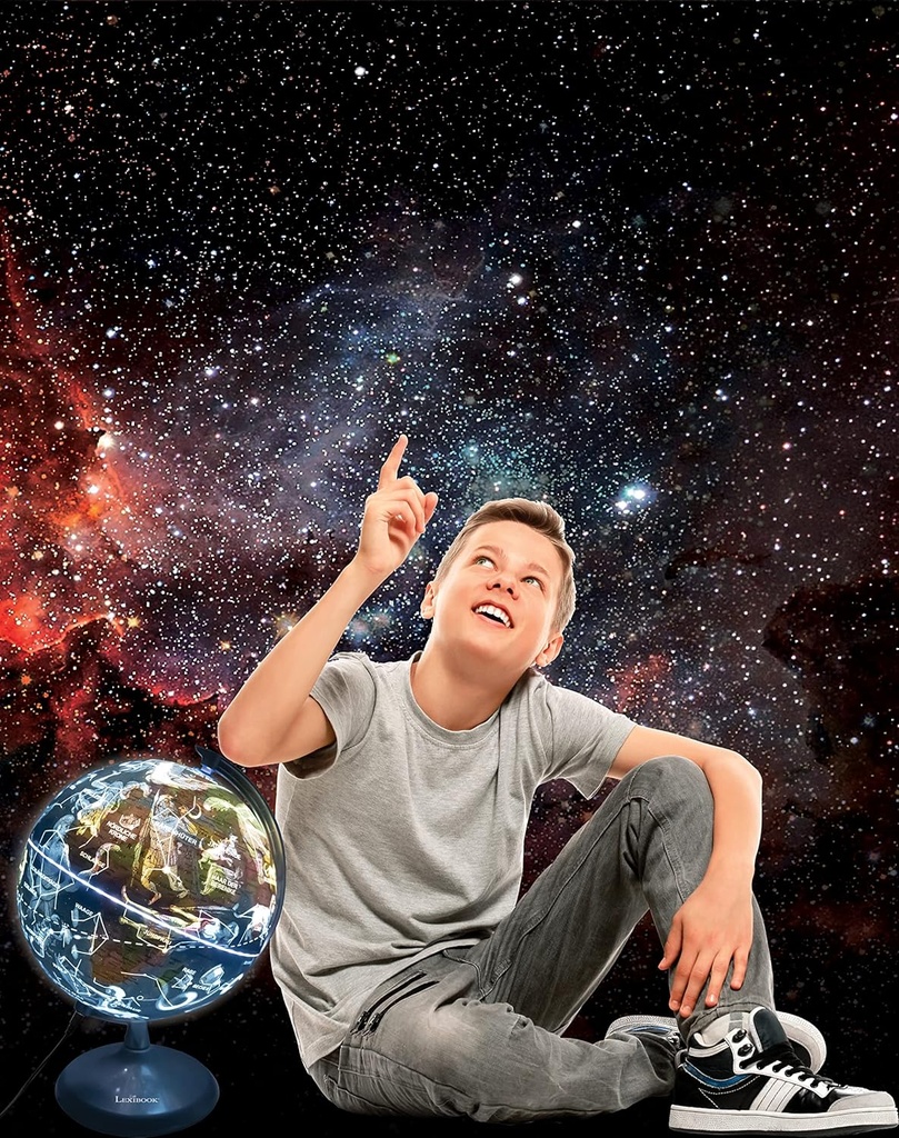 Globo Terráqueo y Planetario 2en1