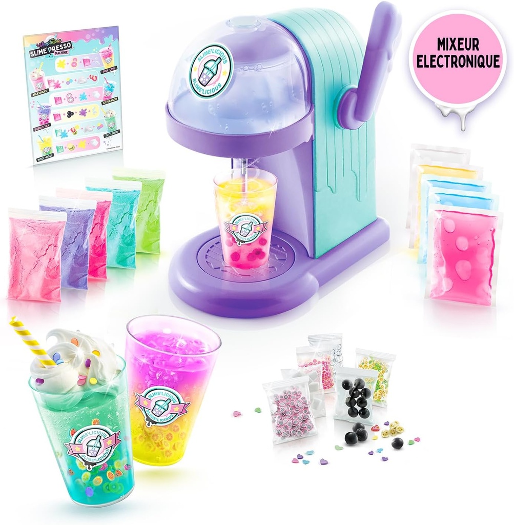 Slime Maquina Electrica de Batidos 10 Diferentes Bebidas 6a+