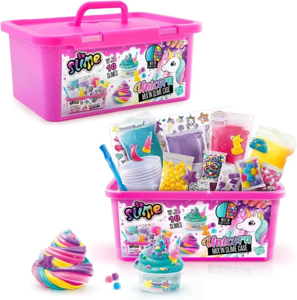 Slime Mix con Caja de Unicordio 6a+