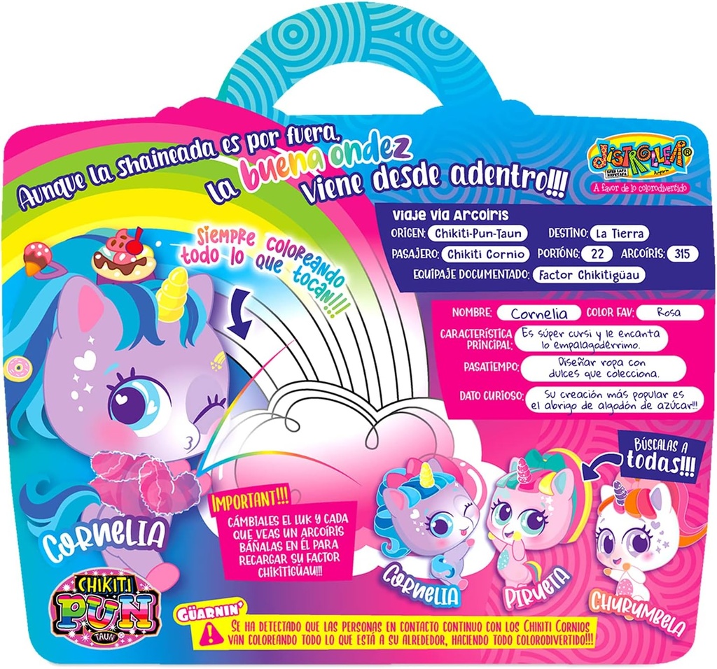 Chikiticornio Lila Cornelia 3a+