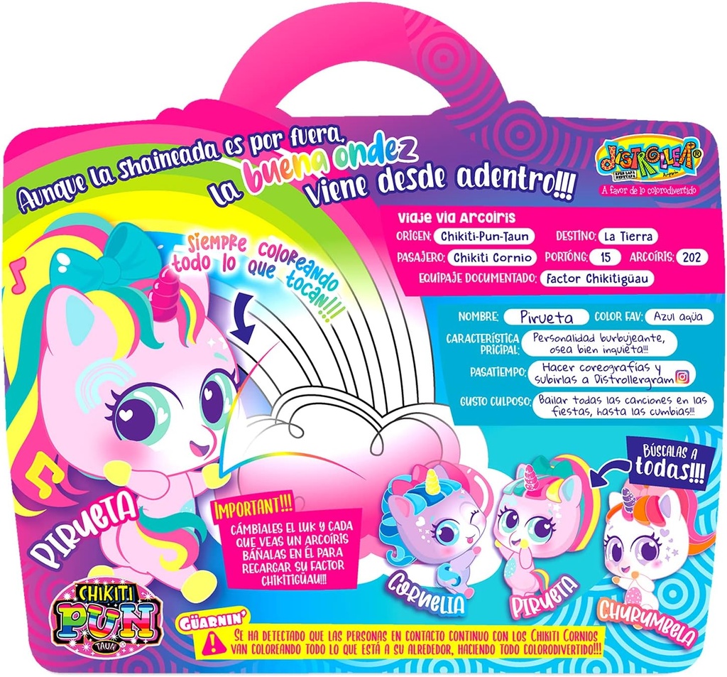 Chikiticornio Rosa Pirueta 3a+