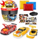 Carro Armable Metal Machines 37Pzs y 25 Sorpresas 4a+ ( Surtido de 3 - Se venden por separado)