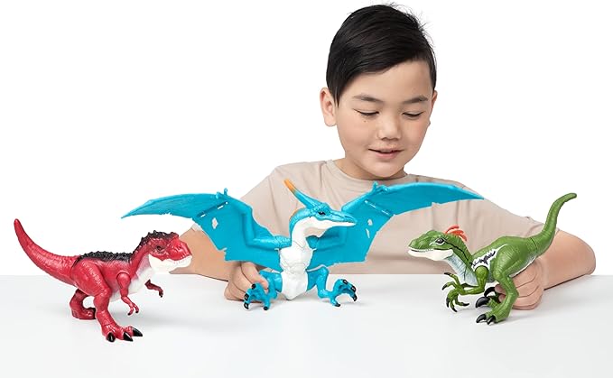 Robo Alive Dini Action T-Rex-Pterodactyl 3a+ ( Se venden por Separado )