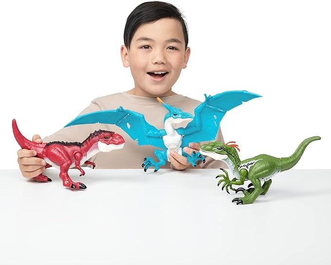 Robo Alive Dini Action T-Rex-Pterodactyl 3a+ ( Se venden por Separado )