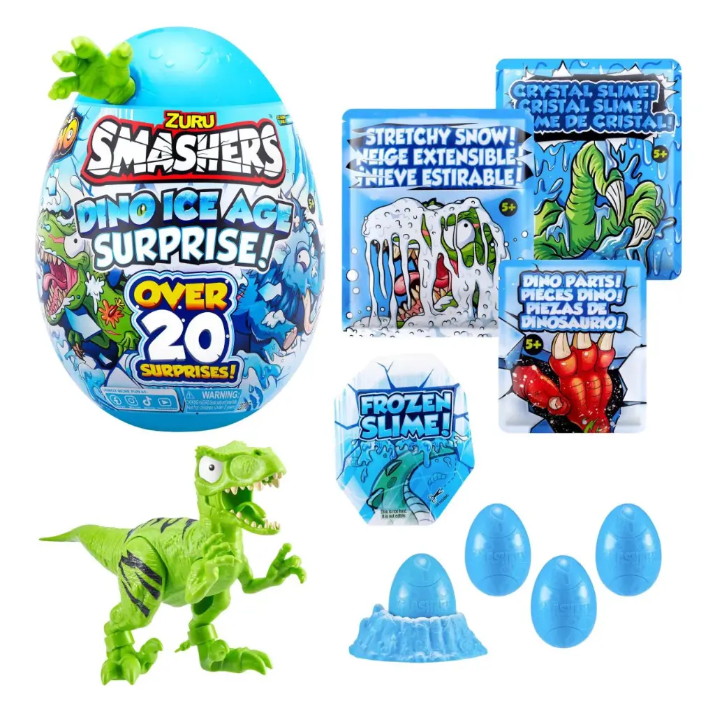 Huevo Sorpresa Smashers Dino Ice Surprise Surt/3 5a+
