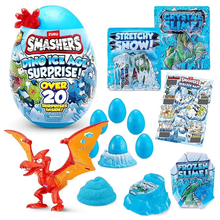 Huevo Sorpresa Smashers Dino Ice Surprise Surt/3 5a+