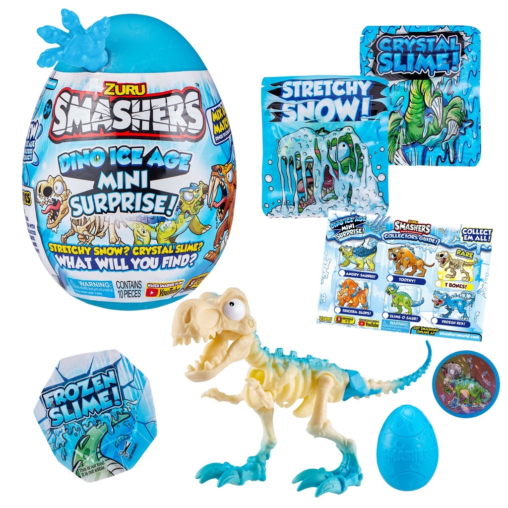 Huevo Sorpresa Smashers Dino Ice Surprise Surt/3 5a+