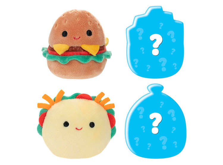 Peluches Mini Squishmallows Set de 4 / 0m+