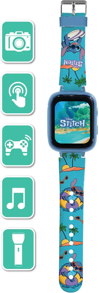 Reloj Inteligente Disney Stitch 5a+