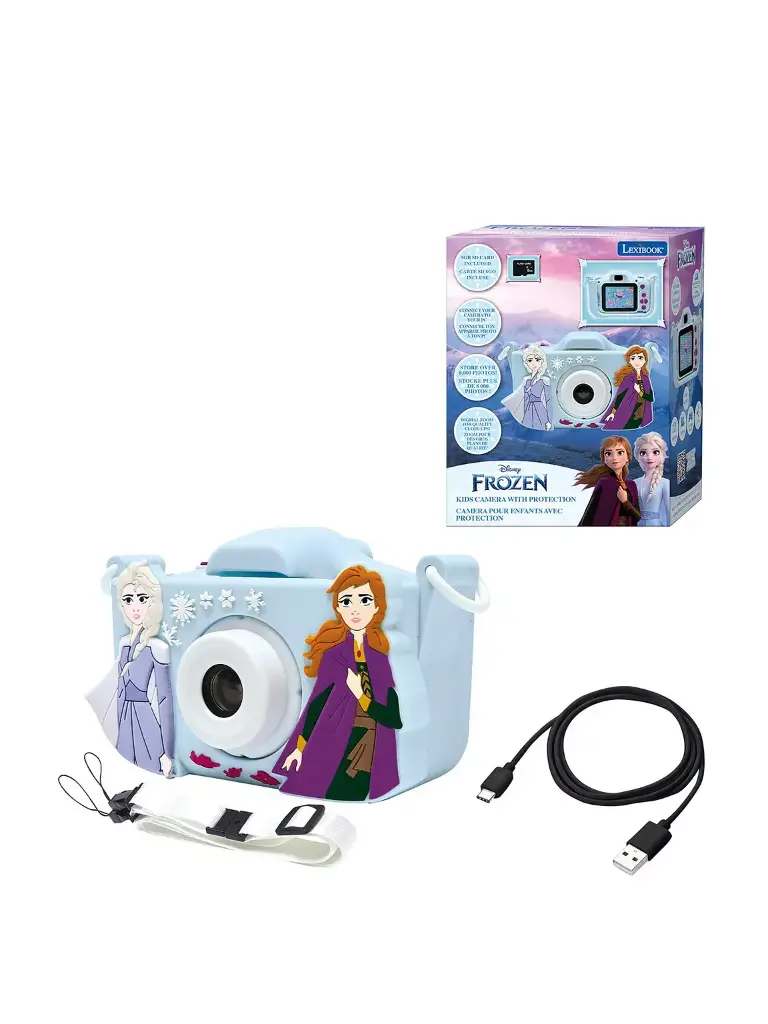 Cámara Digital 4en1 Disney Princesa Frozen 5a+