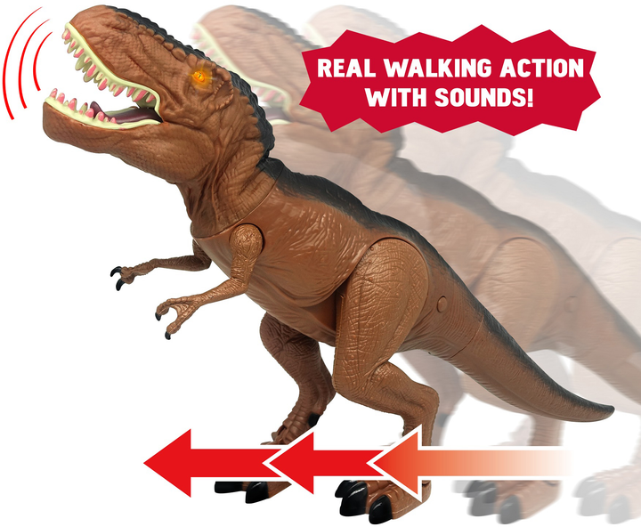 Dinosaurio TRex Luz y Sonido 3a+
