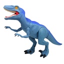 Dinosaurio Velociraptor Azul con Luz y Sonidos 3a+