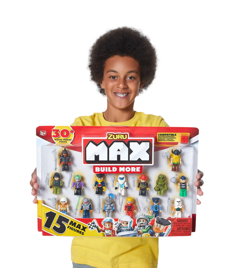 Mini Figuras Max Build More Surtido 3a+