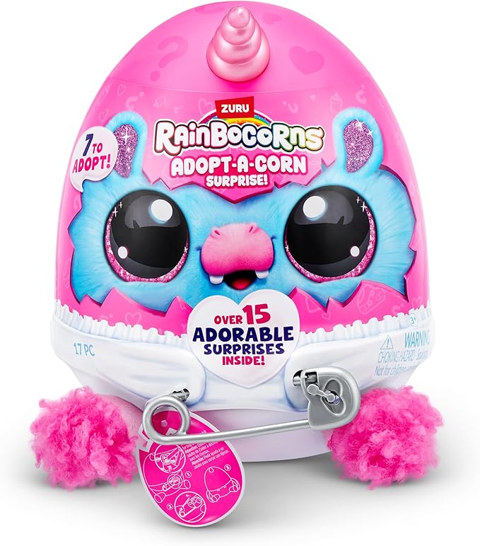 Huevo Rainbocorns Adop-a-Corn Sorpresa 3a+ ( Surtido de 6 - Se Venden por separado )