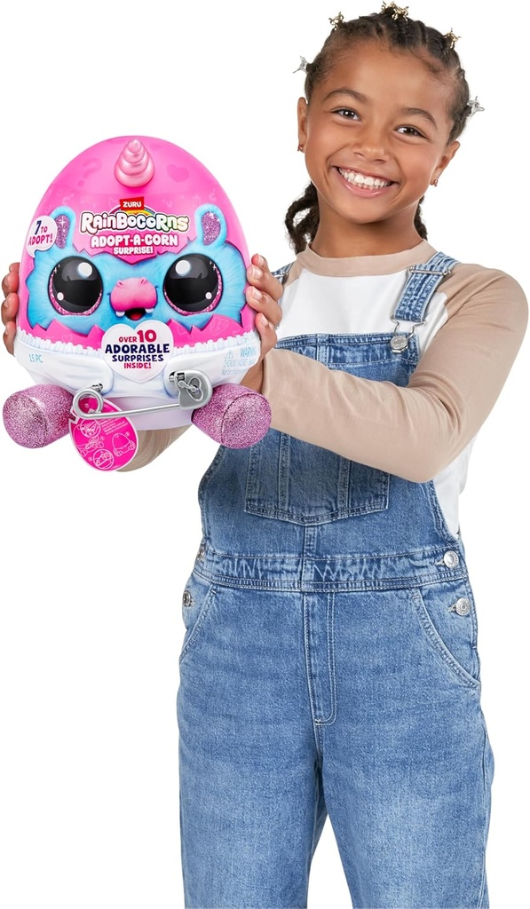 Huevo Rainbocorns Adop-a-Corn Sorpresa 3a+ ( Surtido de 6 - Se Venden por separado )