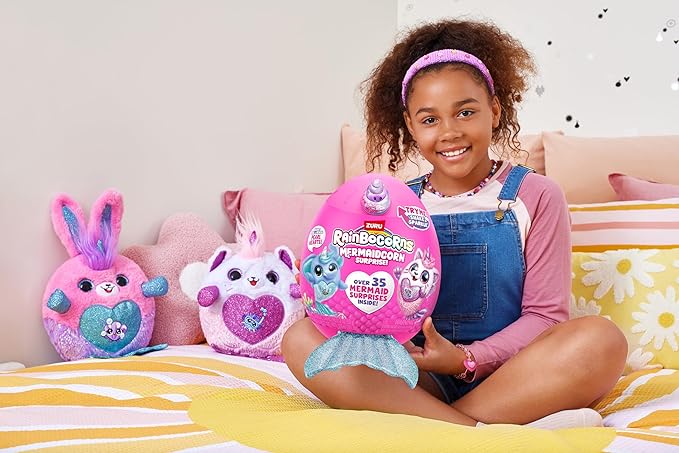 Huevo Sorpresa Rain Bocorns de Sirena 44Pzs 3a+ ( Surtido de 6 Se venden por Separado )