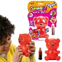 Muñecos de Goma con Sonidos y Reacciones 4a+ (Rojo)