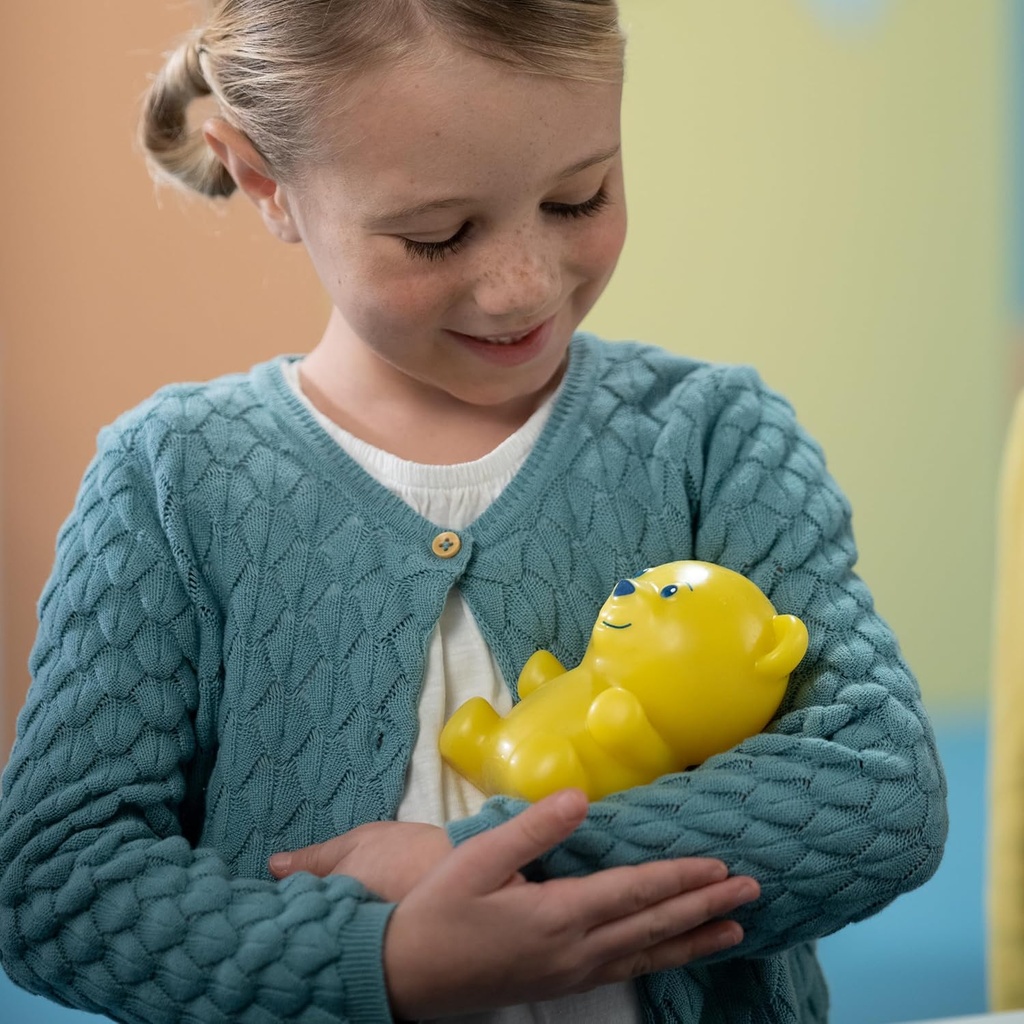 Muñecos de Goma con Sonidos y Reacciones 4a+ (Amarillo)