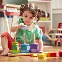 Apilador Geométrico de Madera 25pzs 2a+