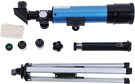 Telescopio Astronómico 20/30/40mm con Tripode 8a+